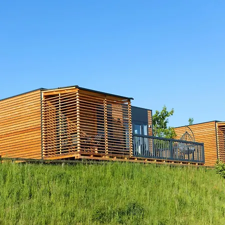 Komfortables Mobilehome Im Vital Camp Bayerbach 度假居
