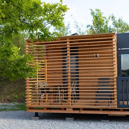 Komfortables Mobilehome Im Vital Camp Bayerbach 度假居 Bayerbach