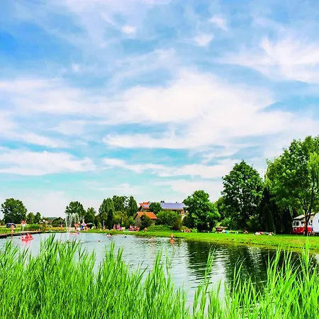 度假居 Komfortables Mobilehome Im Vital Camp Bayerbach Bayerbach
